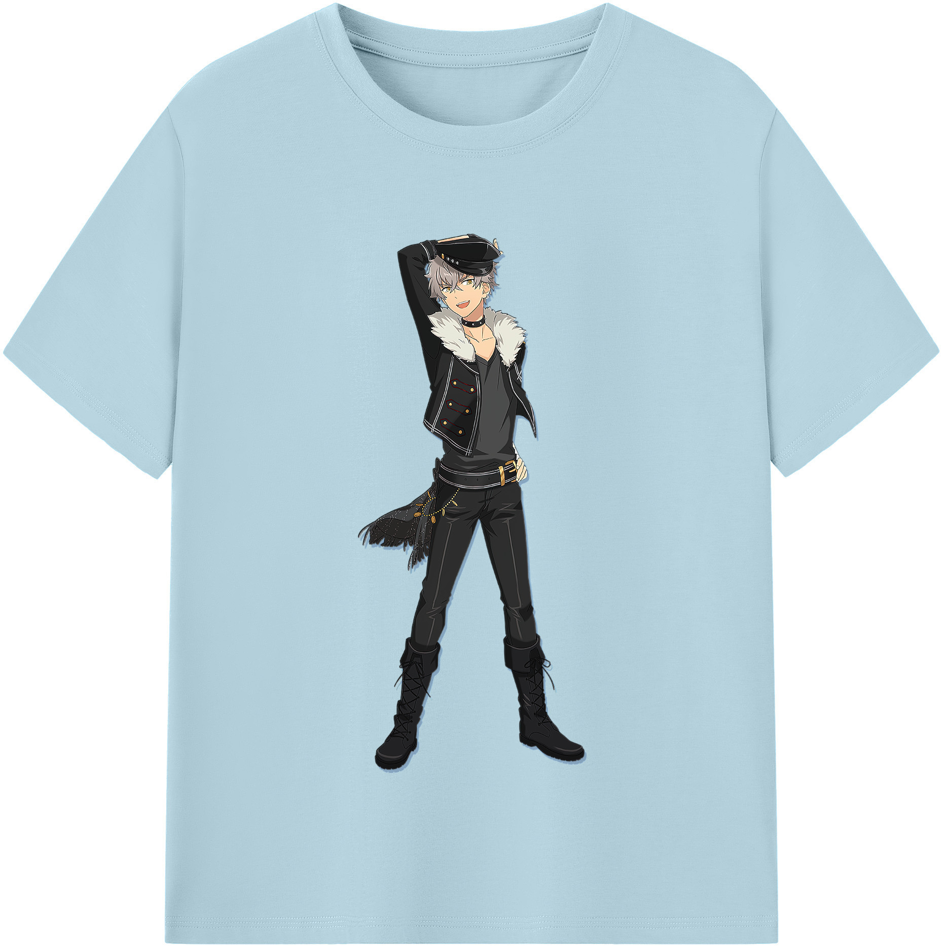 （画像用） あんさんぶるスターズ! Ensemble Stars 綿100％半袖Tシャツ（フロントプリント）